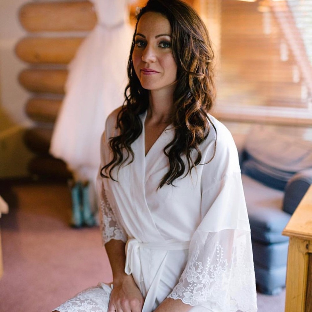 Bridal Lace White Robe Flora Nikrooz